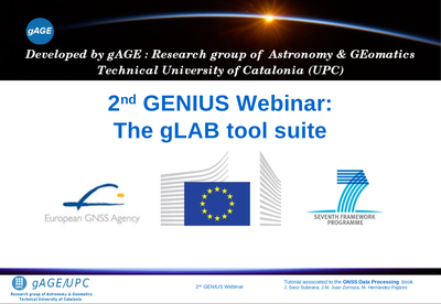 GENIUS Webinar: The gLAB tool suite